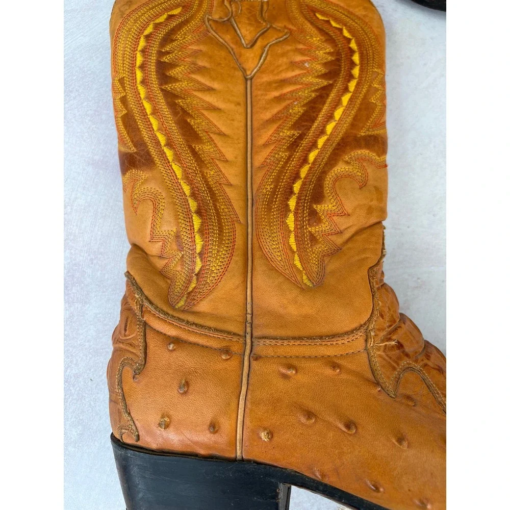 Holster‎ Tan Alligator Boots Men 6.5